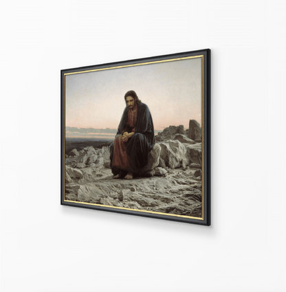 Christ in the Desert - Classic Prints