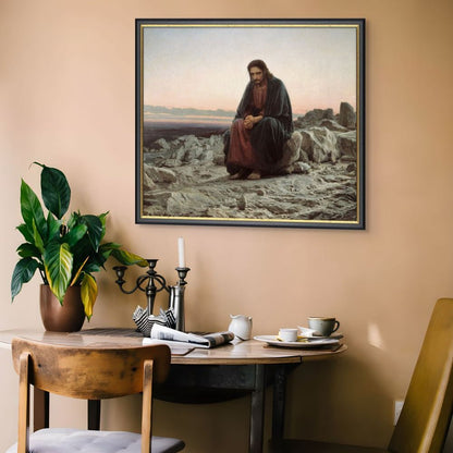 Christ in the Desert - Classic Prints