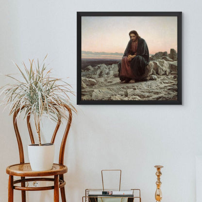 Christ in the Desert - Classic Prints