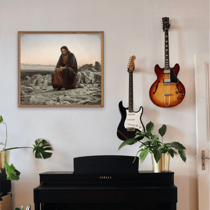 Christ in the Desert - Classic Prints
