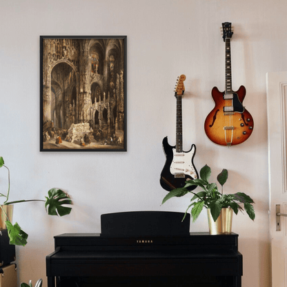 Interior of a Cathedral - Classic Prints