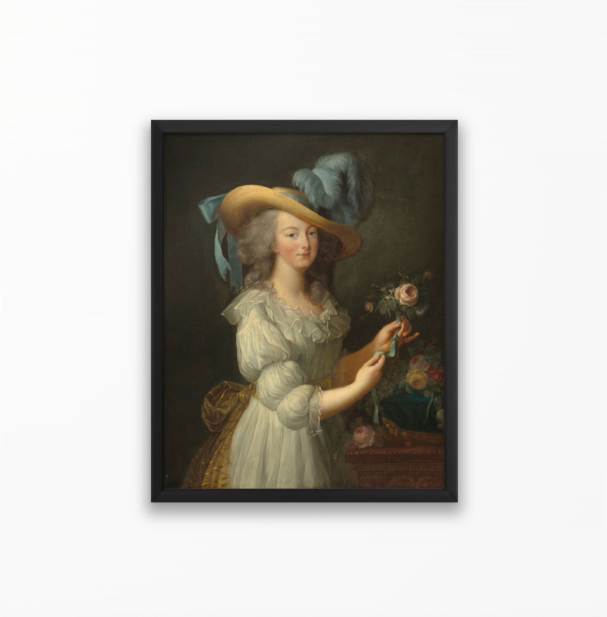 Marie Antoinette in a Muslin Dress