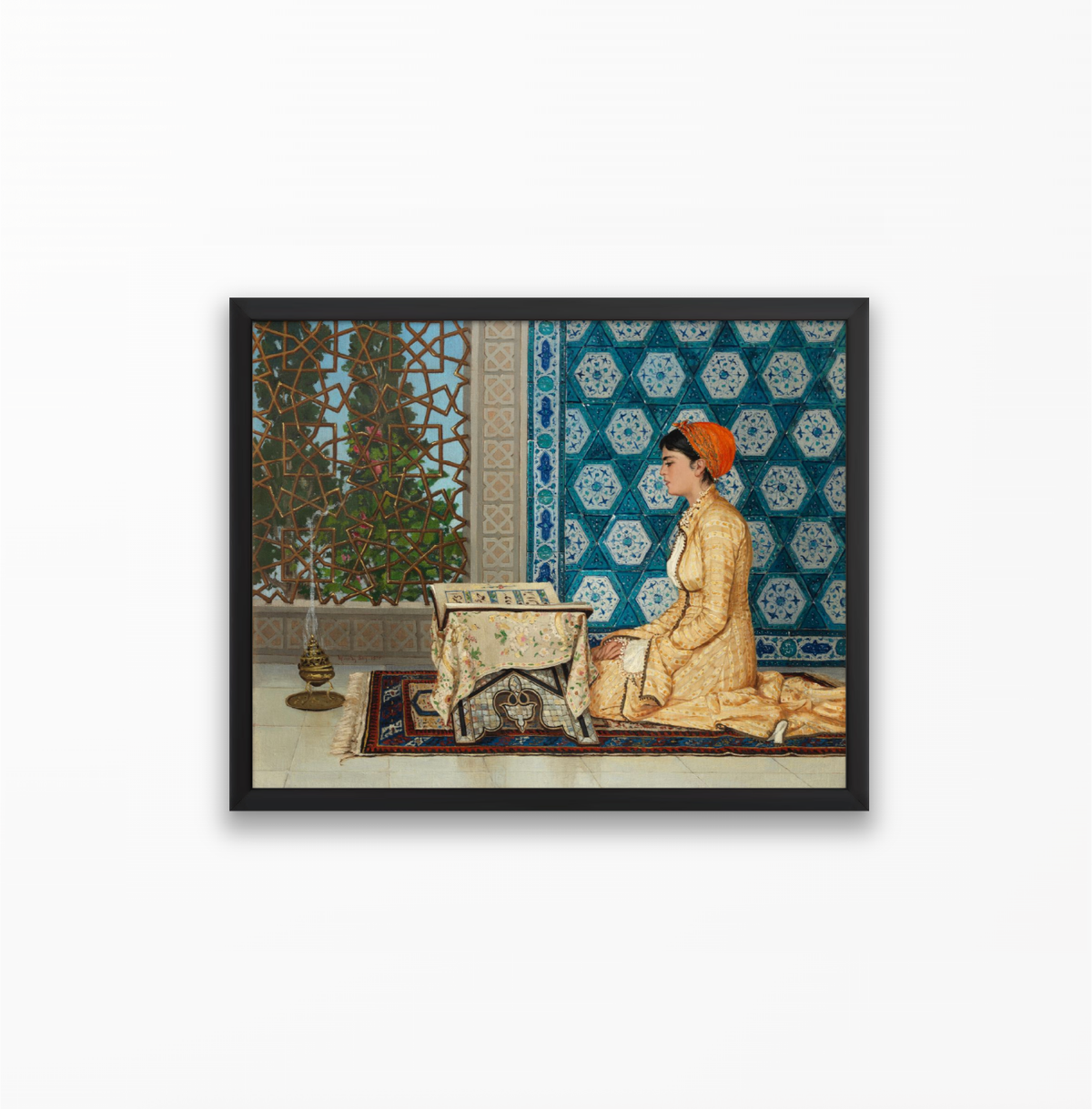 Young Woman Reading