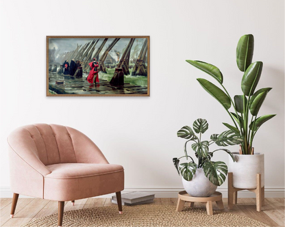 Siege of La Rochelle Classic Prints