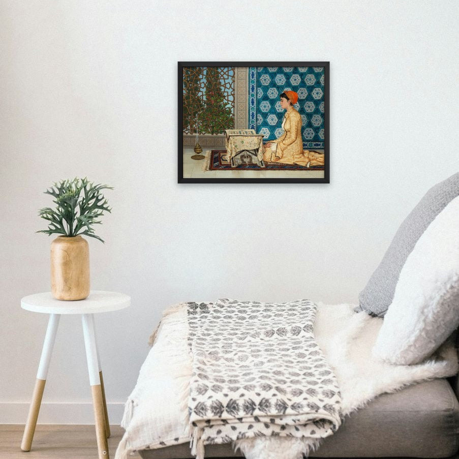 Young Woman Reading