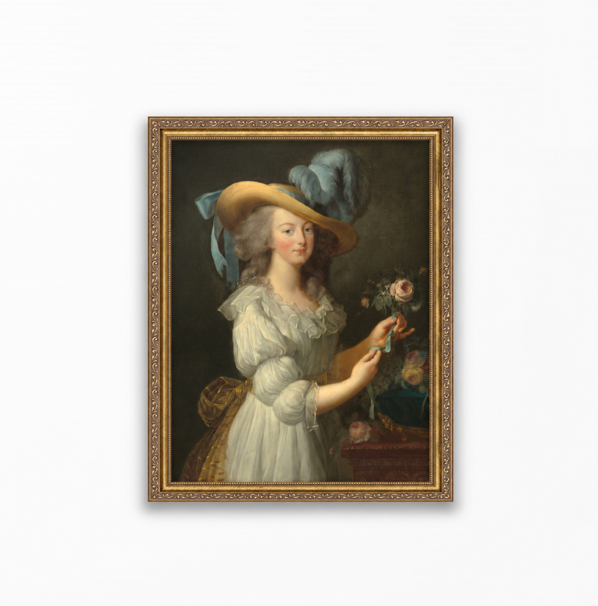 Marie Antoinette in a Muslin Dress Classic Prints