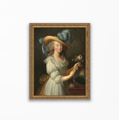 Marie Antoinette in a Muslin Dress Classic Prints