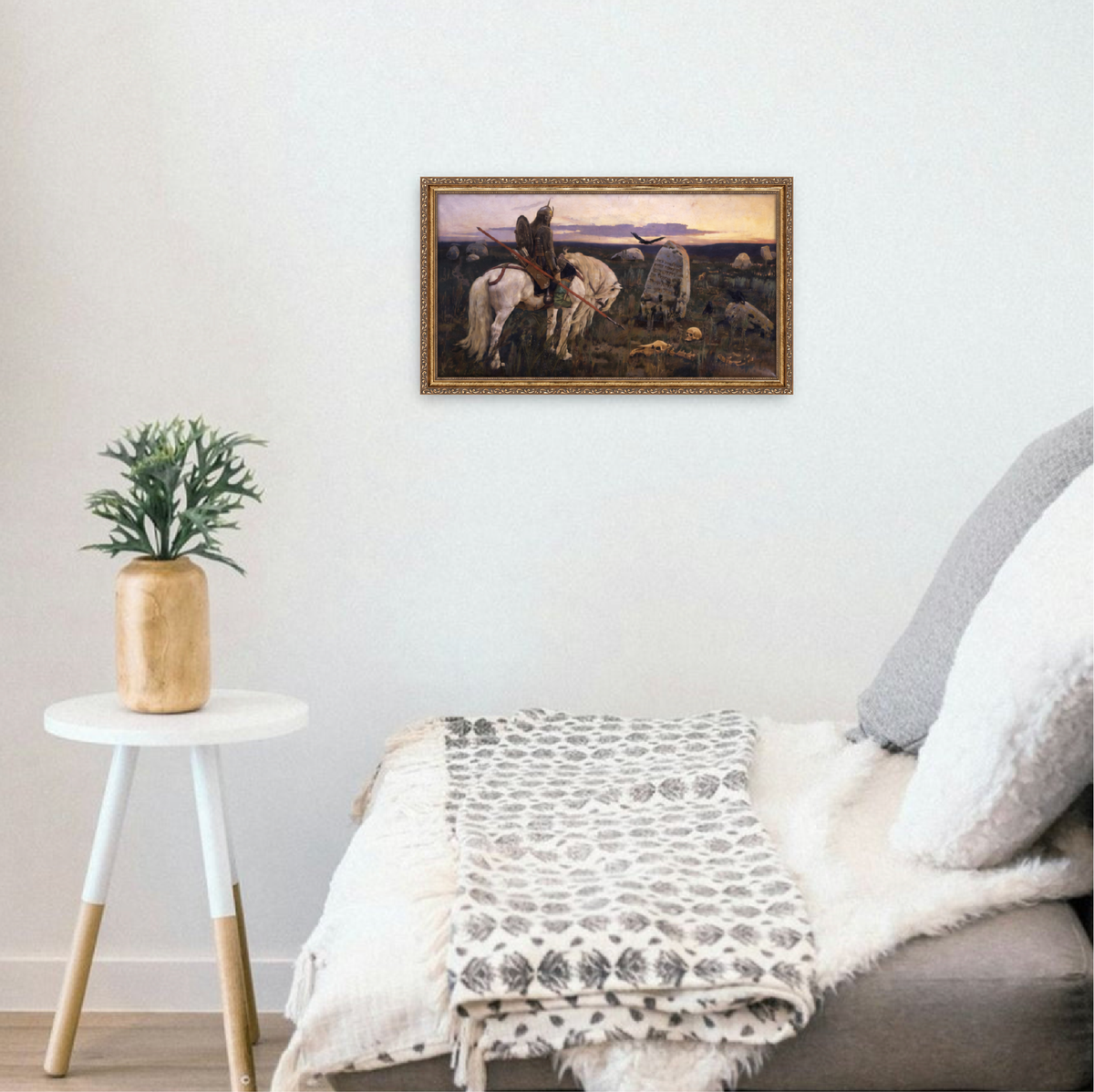 Knight at the Crossroads Classic Prints