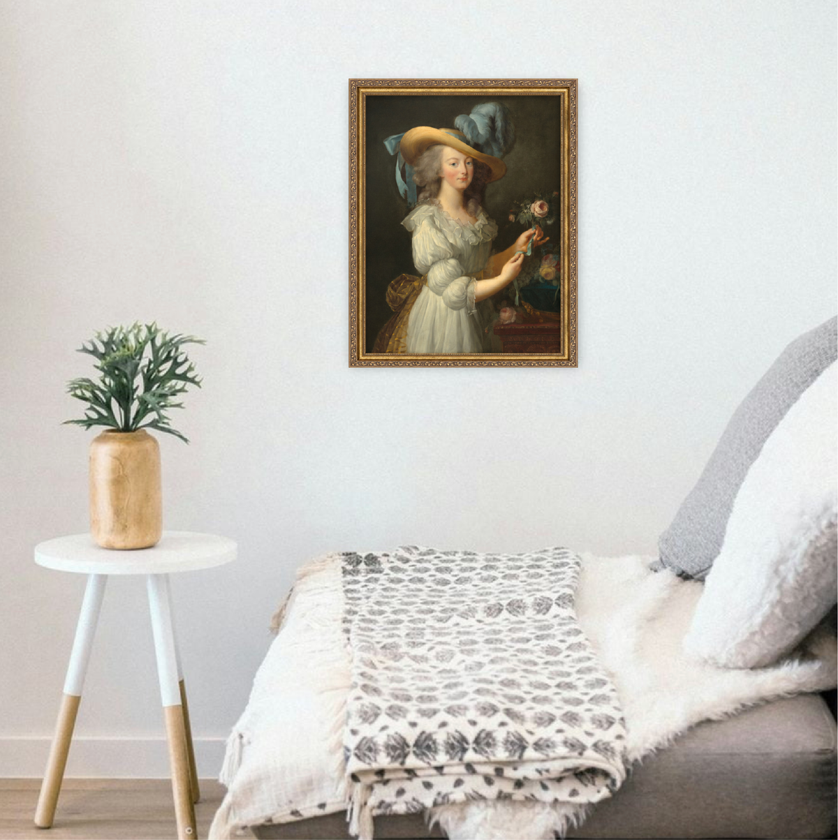 Marie Antoinette in a Muslin Dress Classic Prints