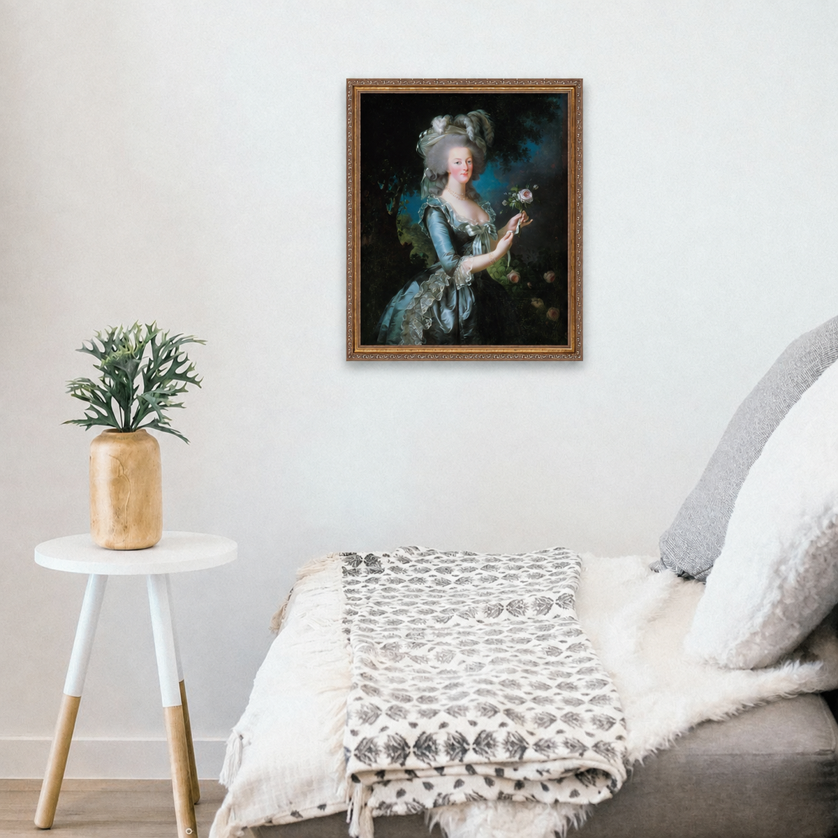 Marie-Antoinette and the Rose Classic Prints