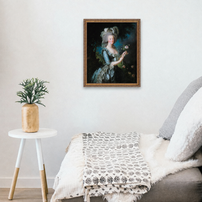 Marie-Antoinette and the Rose Classic Prints