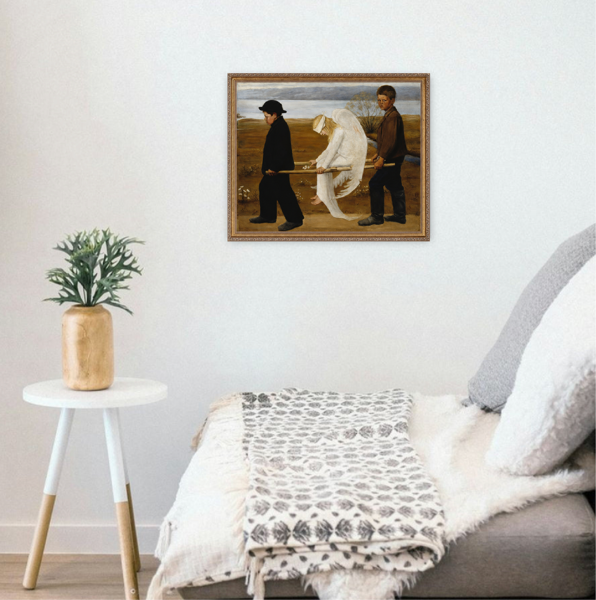 The Wounded Angel Classic Prints