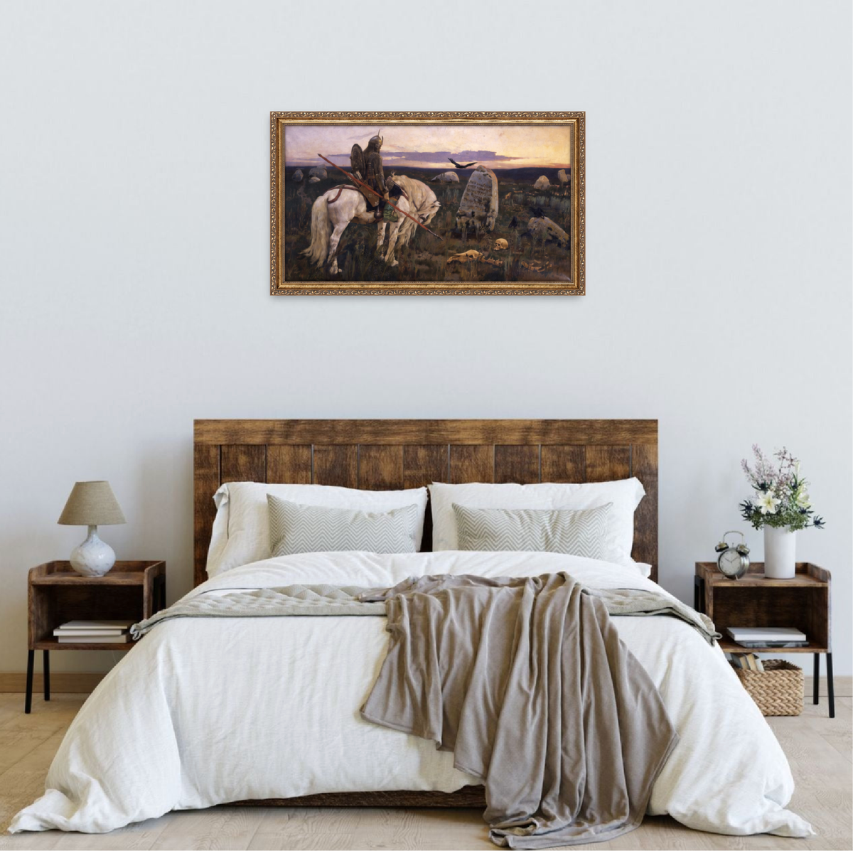 Knight at the Crossroads Classic Prints
