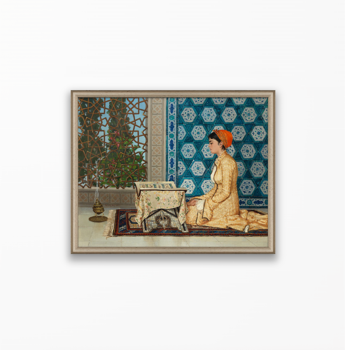 Young Woman Reading
