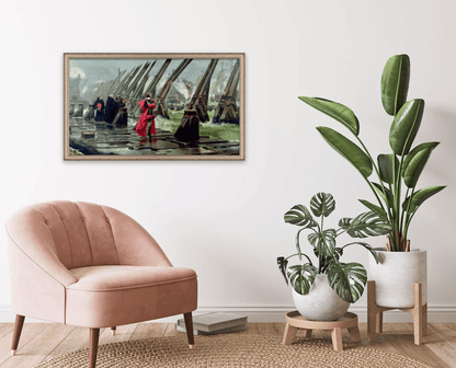Siege of La Rochelle Print - Classic Prints