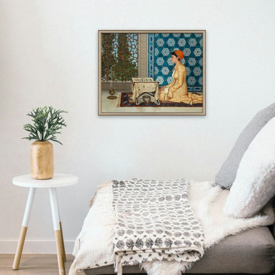 Young Woman Reading