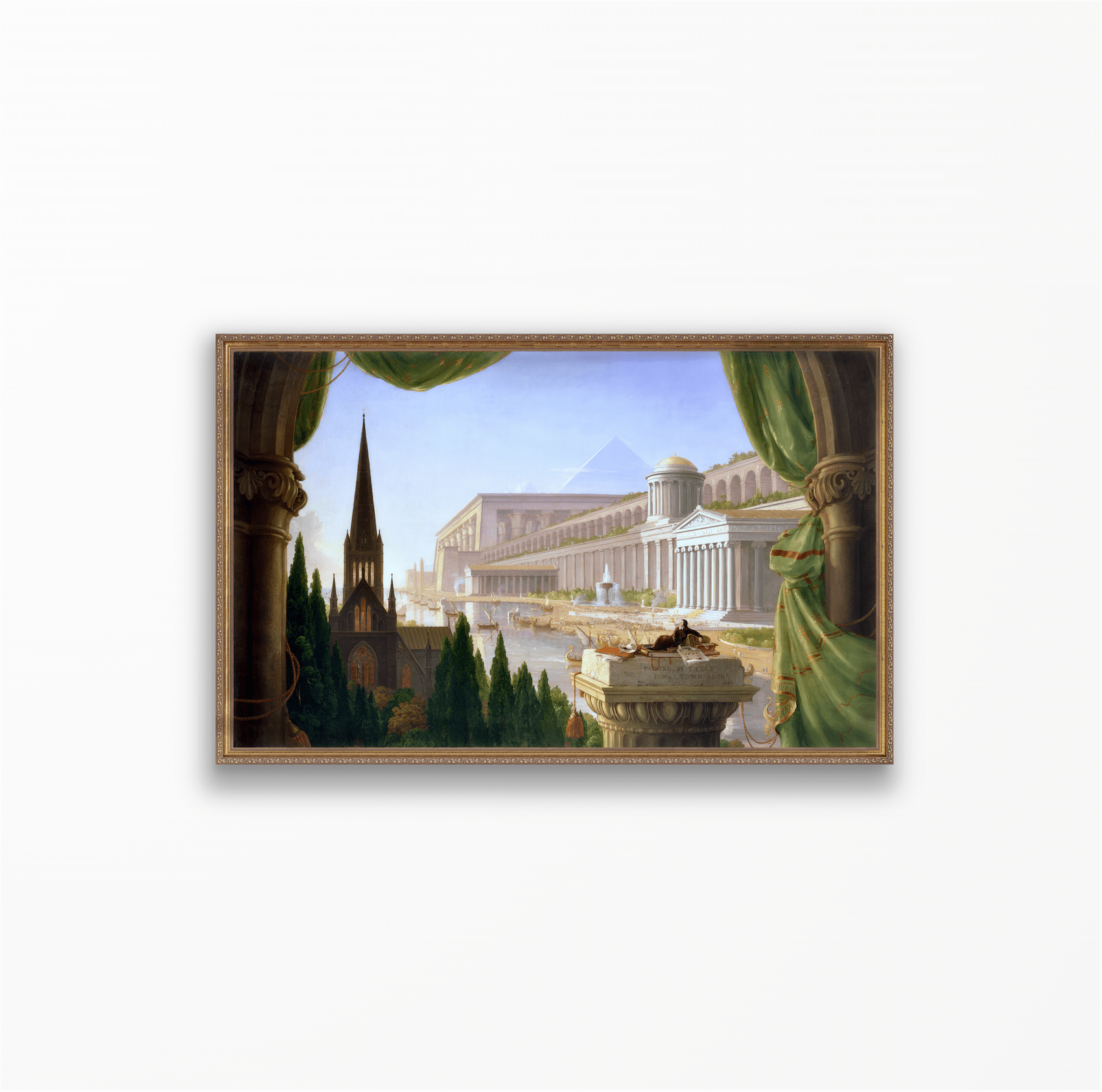 The Architect's Dream Print - Classic Prints
