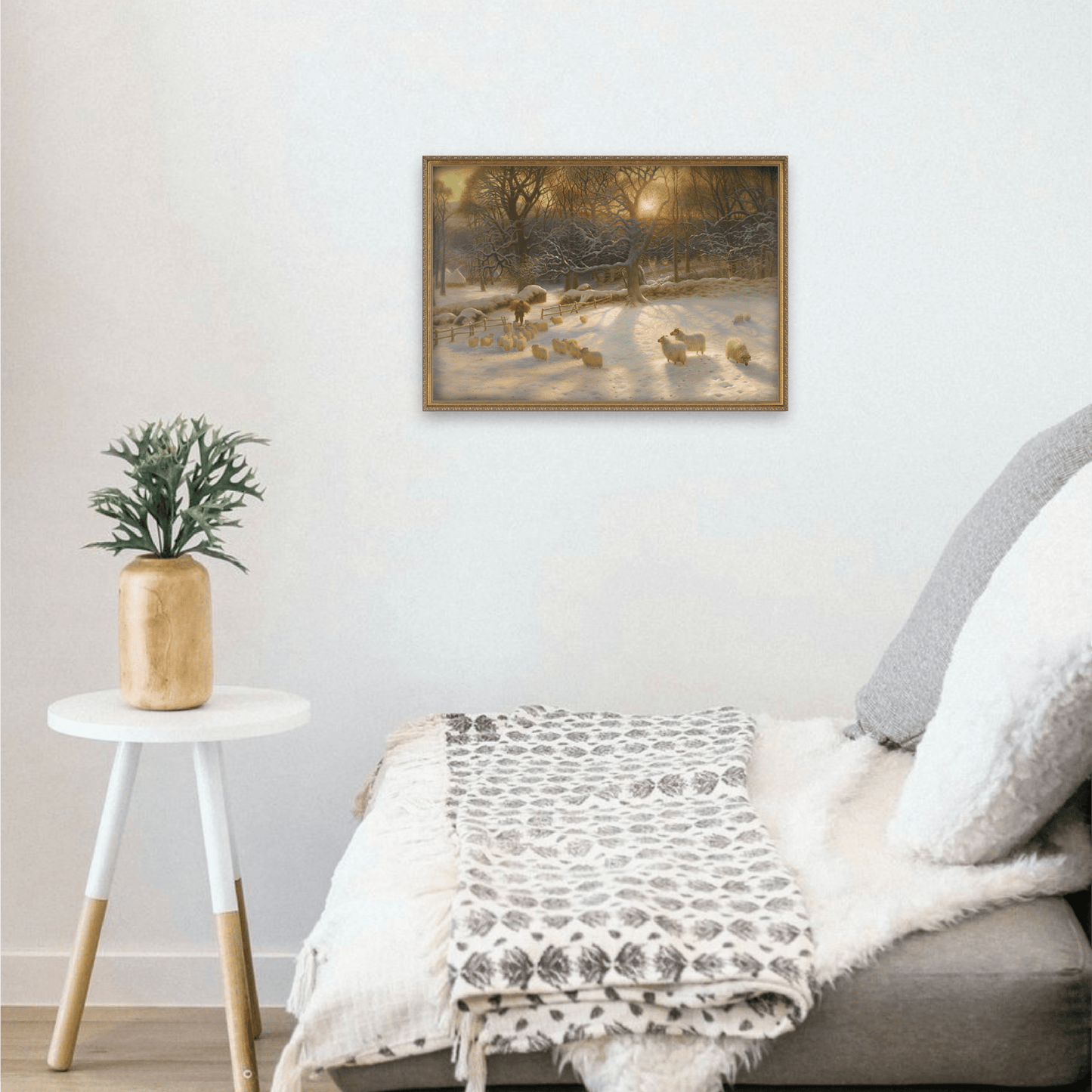 The Shortening Winter’s Day is Near a Close - Classic Prints