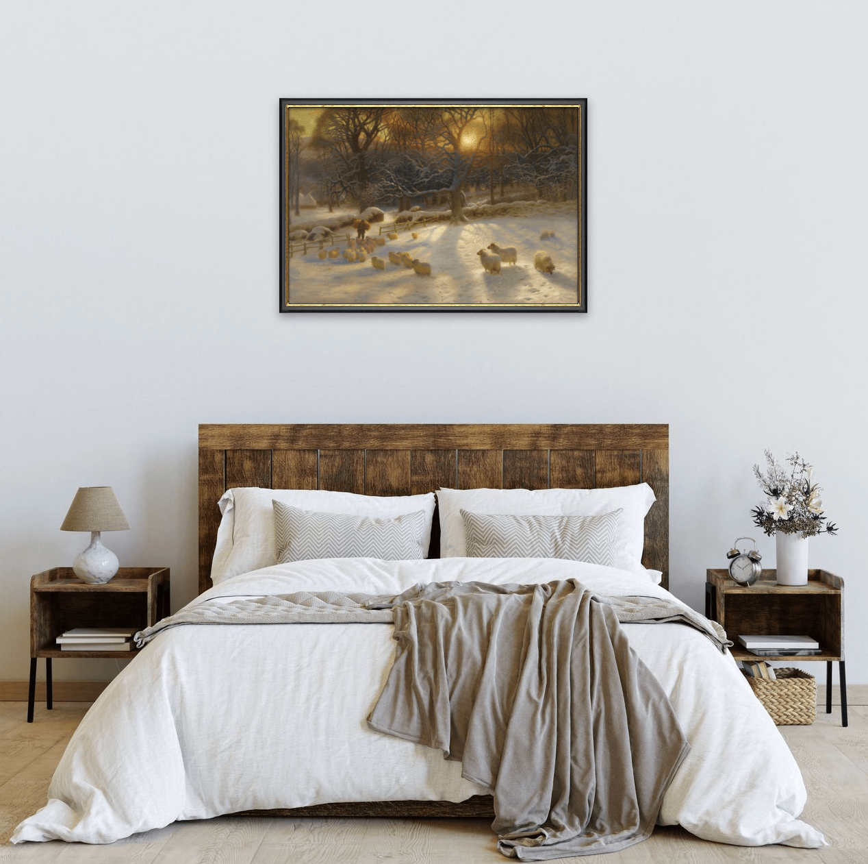 The Shortening Winter’s Day is Near a Close - Classic Prints