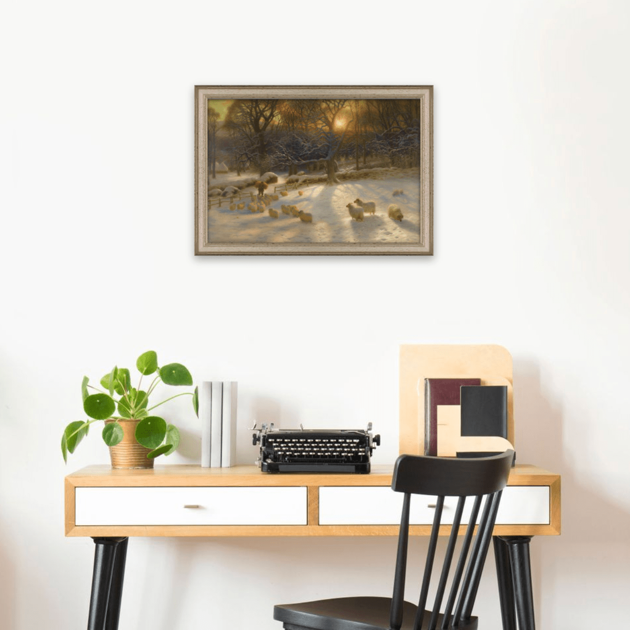 The Shortening Winter’s Day is Near a Close - Classic Prints