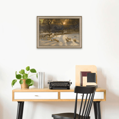 The Shortening Winter’s Day is Near a Close - Classic Prints