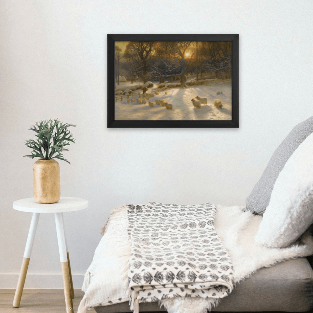 The Shortening Winter’s Day is Near a Close - Classic Prints