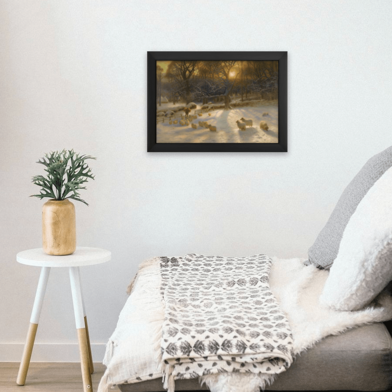 The Shortening Winter’s Day is Near a Close - Classic Prints