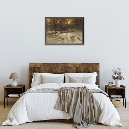 The Shortening Winter’s Day is Near a Close - Classic Prints