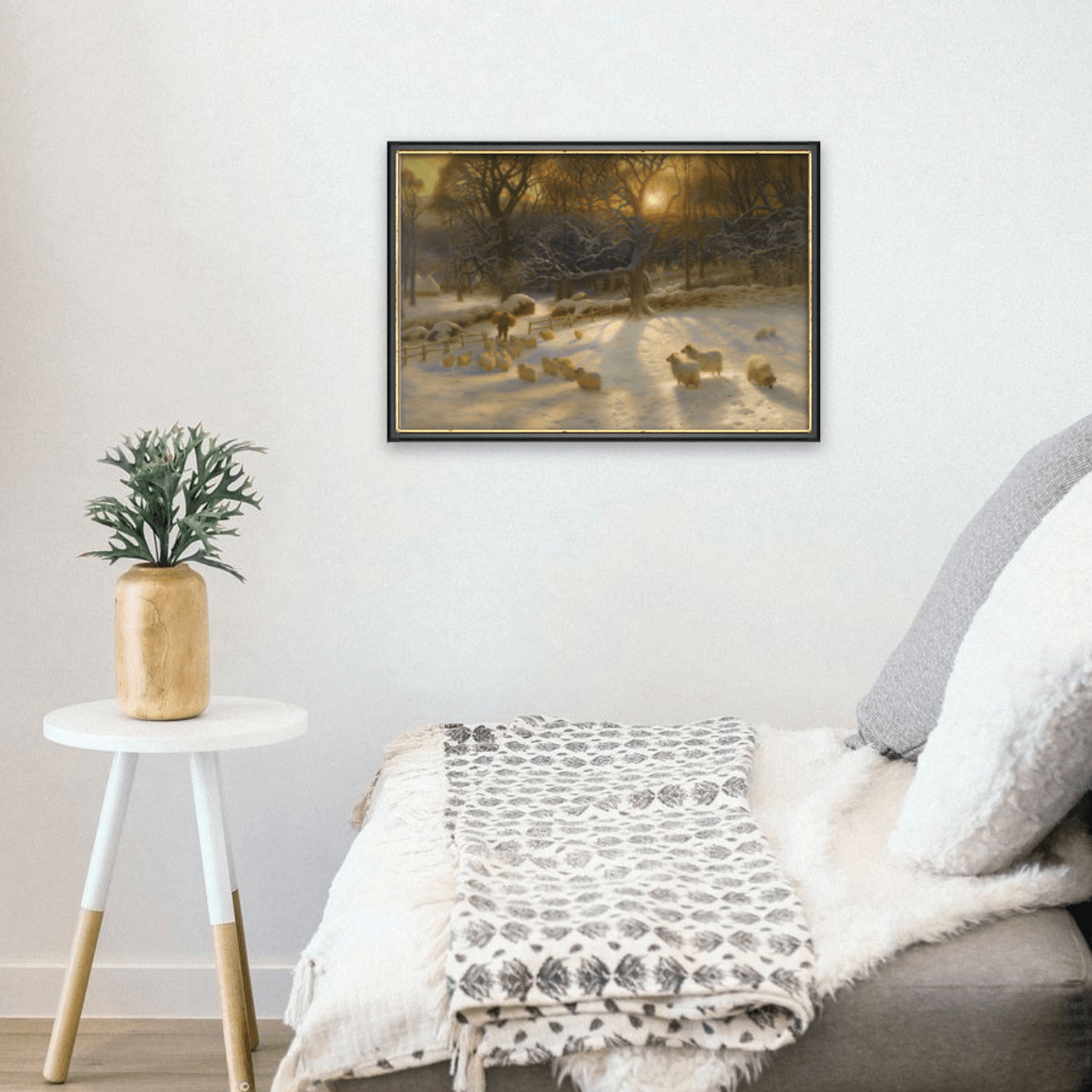 The Shortening Winter’s Day is Near a Close - Classic Prints