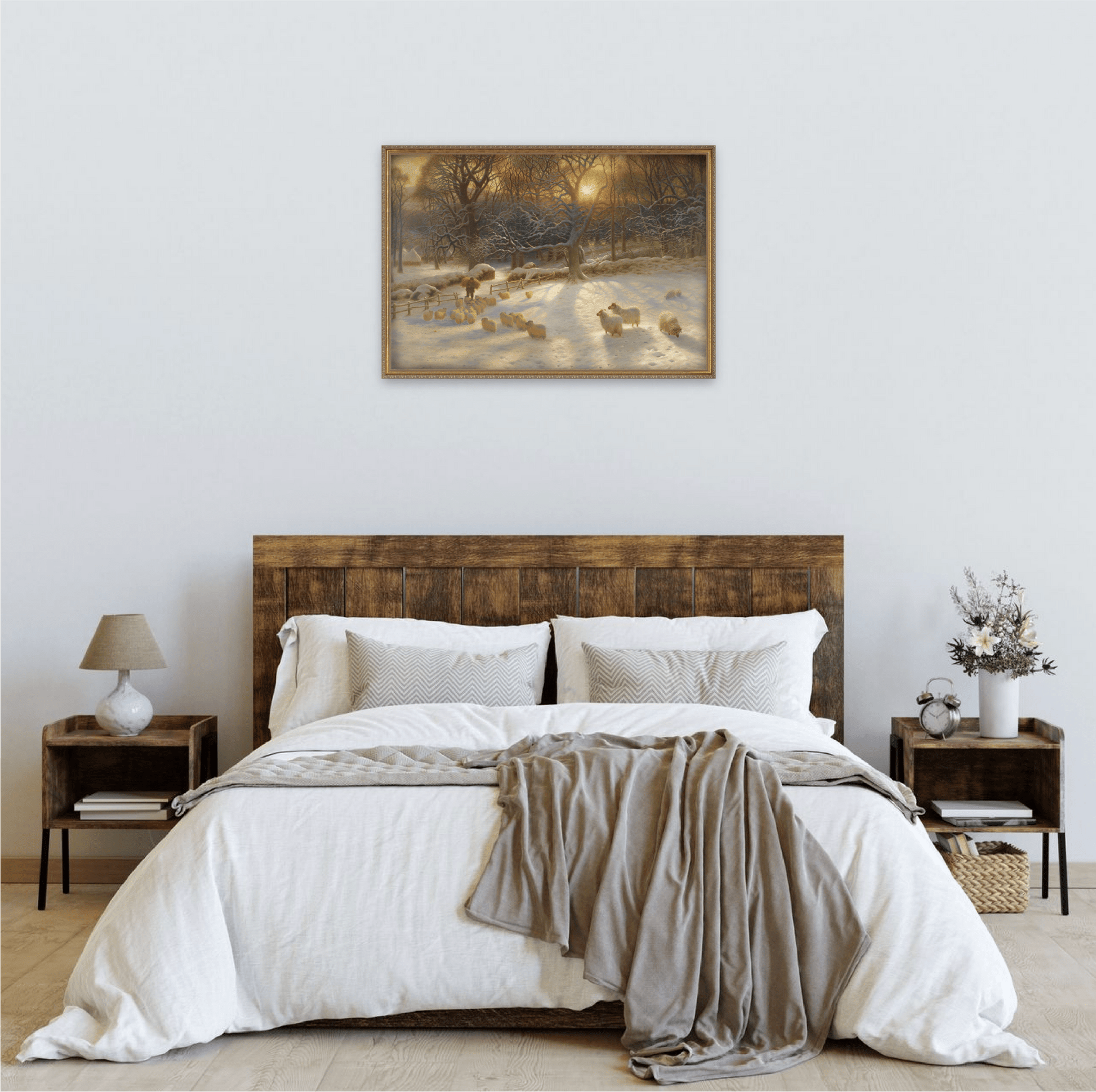 The Shortening Winter’s Day is Near a Close - Classic Prints