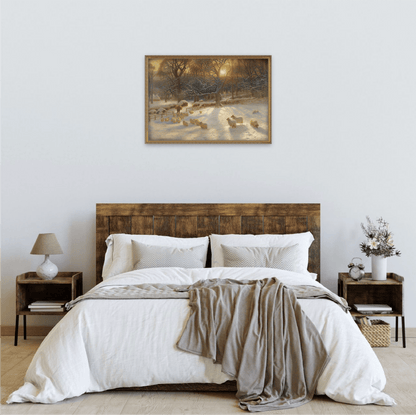 The Shortening Winter’s Day is Near a Close - Classic Prints