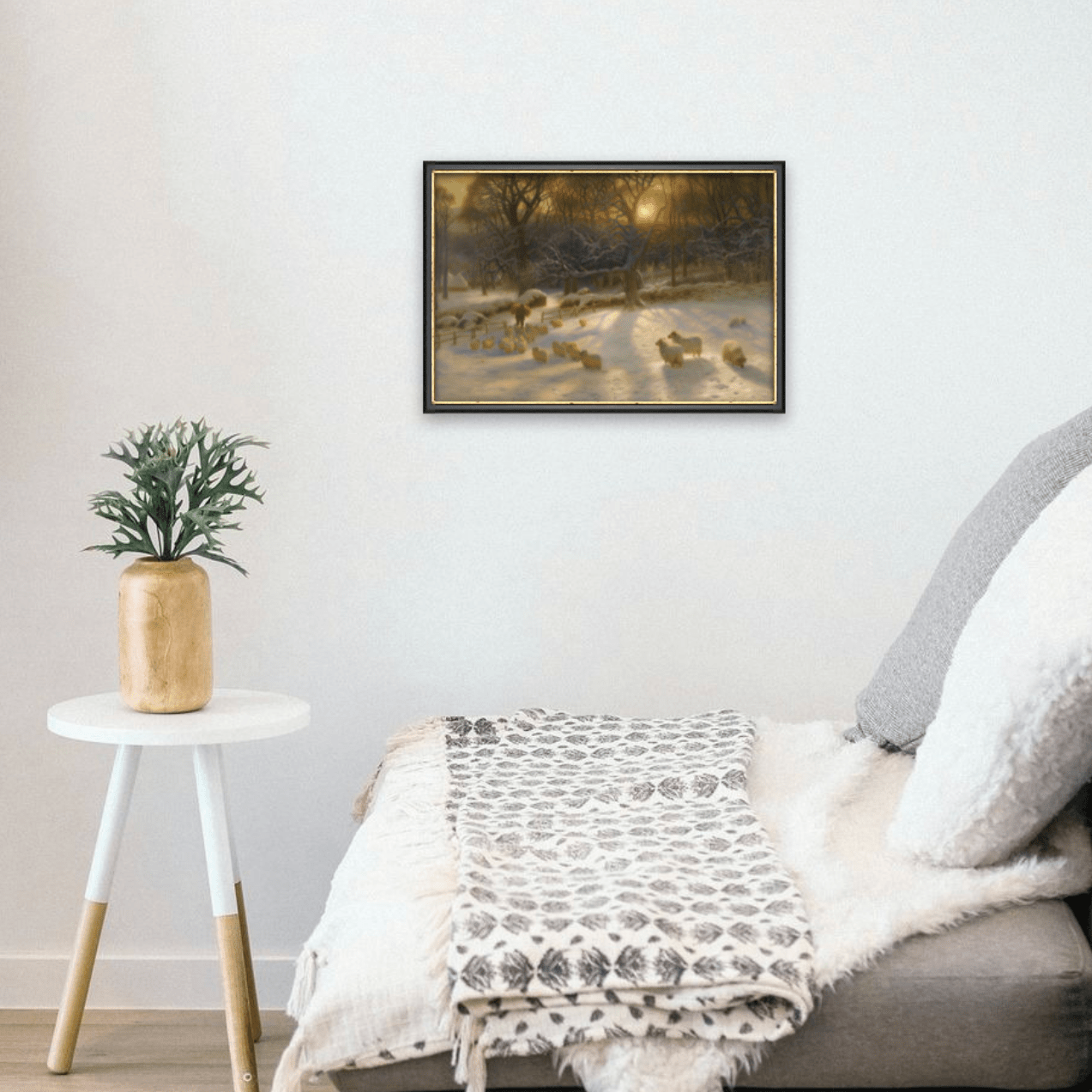 The Shortening Winter’s Day is Near a Close - Classic Prints