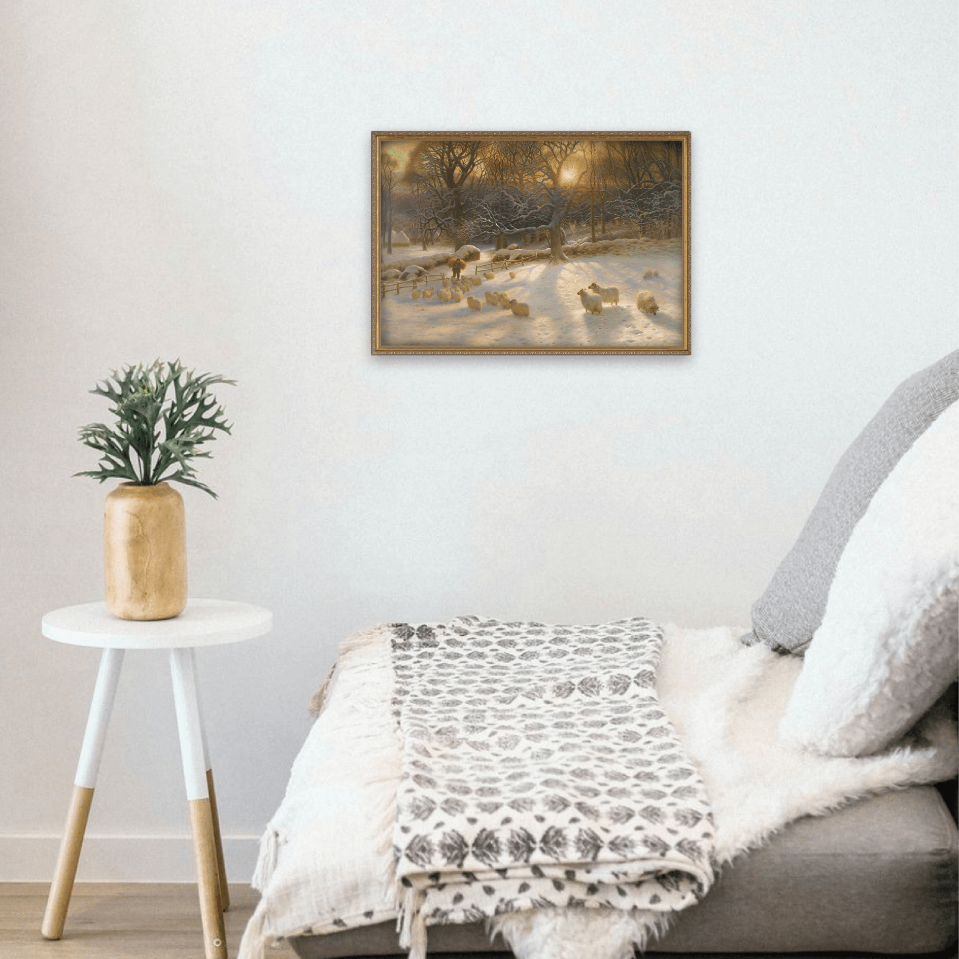 The Shortening Winter’s Day is Near a Close - Classic Prints