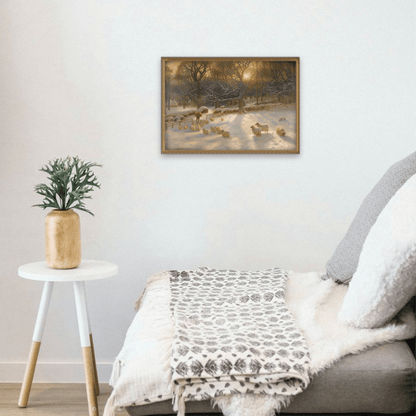 The Shortening Winter’s Day is Near a Close - Classic Prints