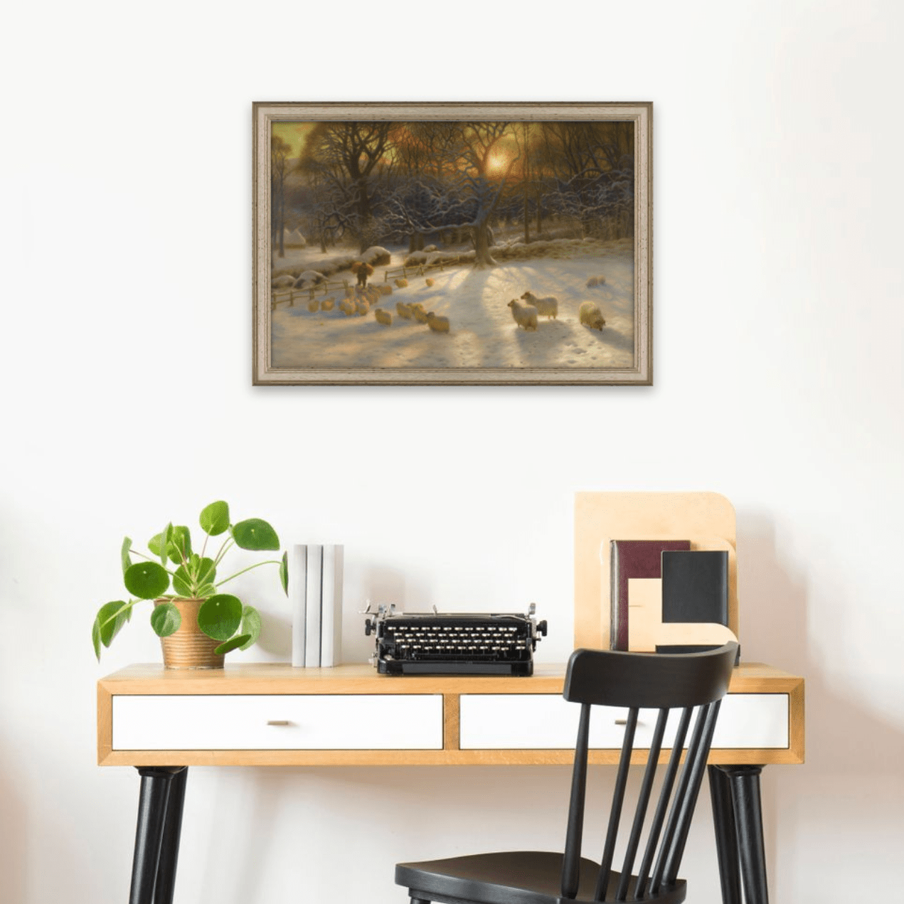 The Shortening Winter’s Day is Near a Close - Classic Prints