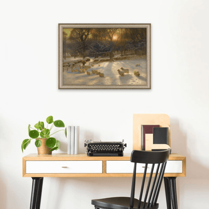 The Shortening Winter’s Day is Near a Close - Classic Prints