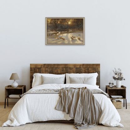 The Shortening Winter’s Day is Near a Close - Classic Prints