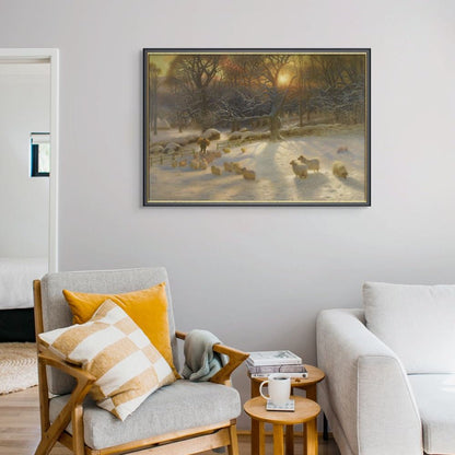 The Shortening Winter’s Day is Near a Close - Classic Prints