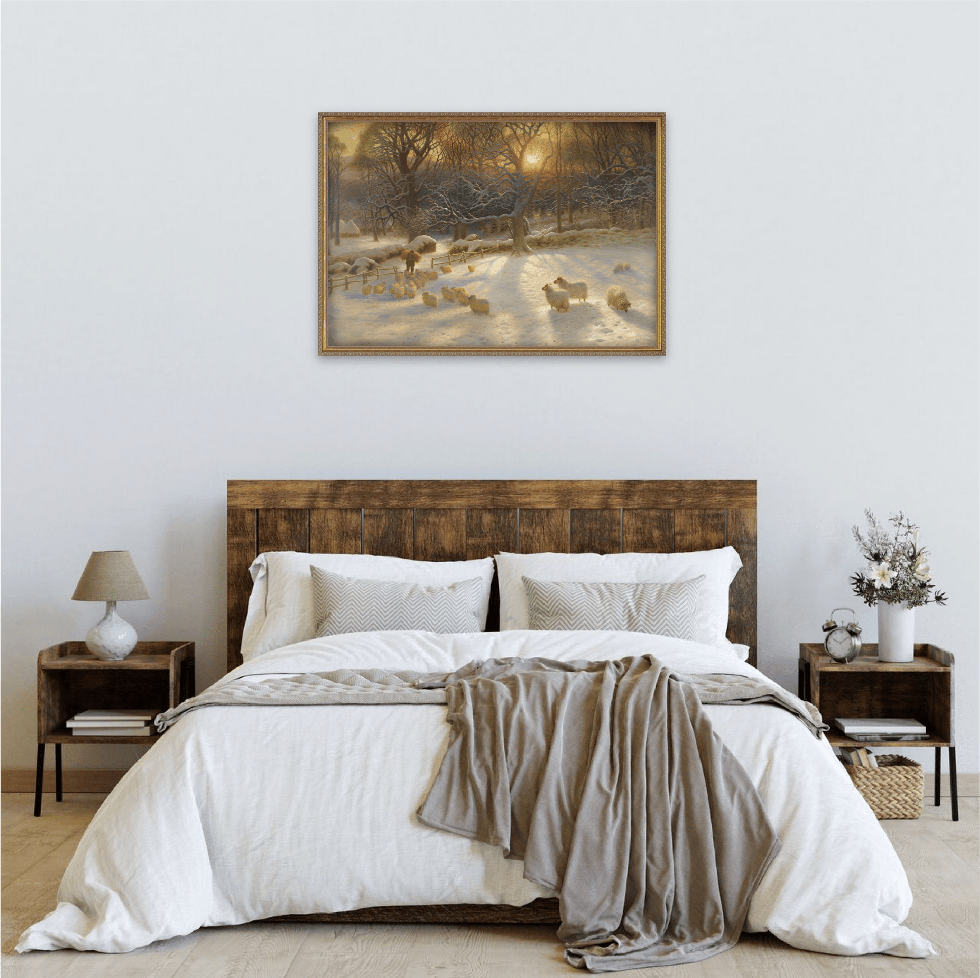 The Shortening Winter’s Day is Near a Close - Classic Prints