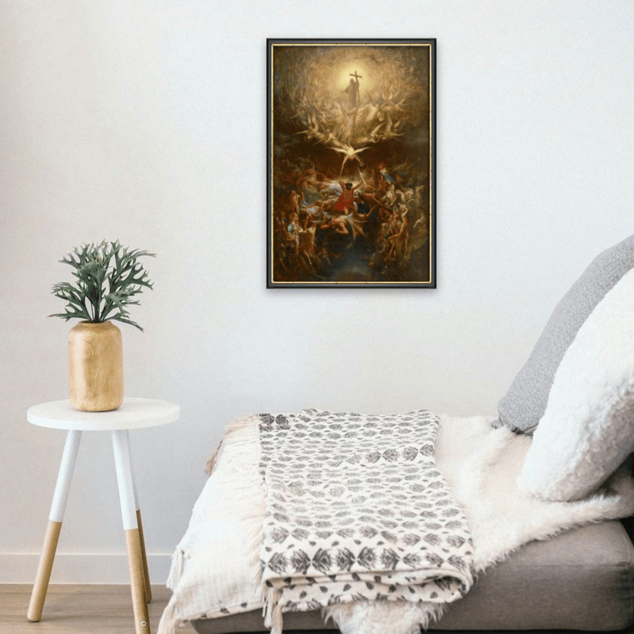 The Triumph Of Christianity Over Paganism - Classic Prints