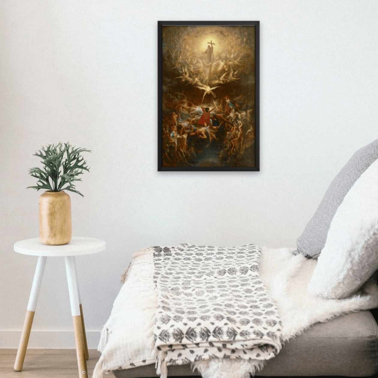 The Triumph Of Christianity Over Paganism - Classic Prints