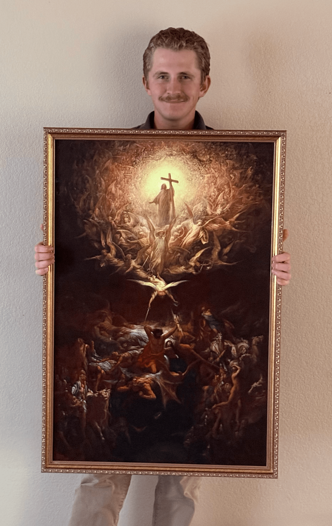 The Triumph Of Christianity Over Paganism - Classic Prints