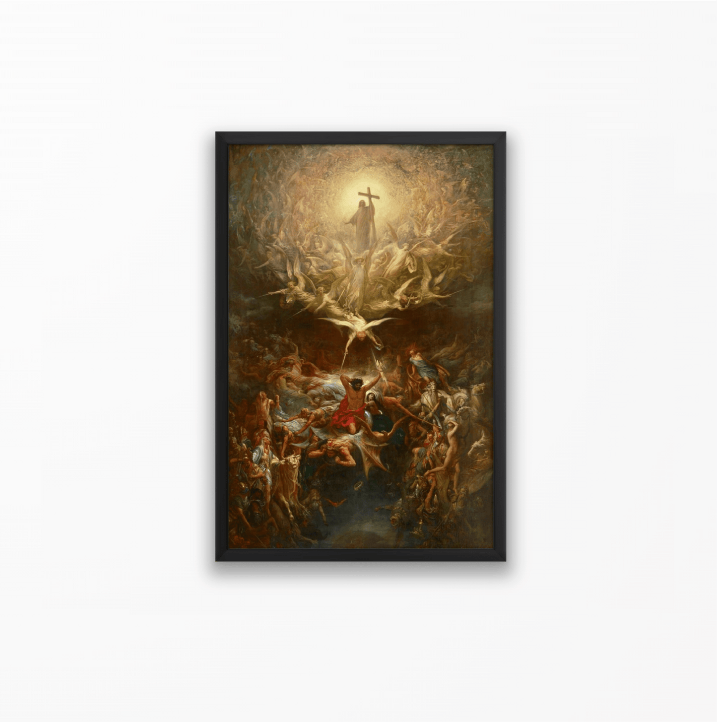 The Triumph Of Christianity Over Paganism - Classic Prints