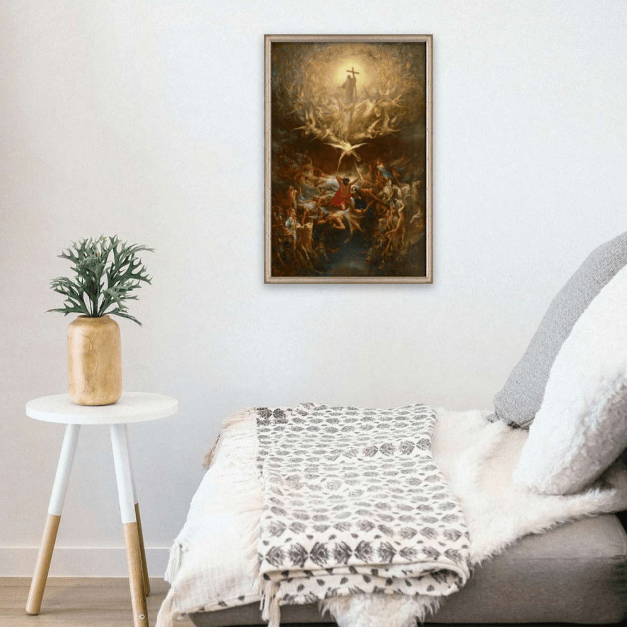 The Triumph Of Christianity Over Paganism - Classic Prints