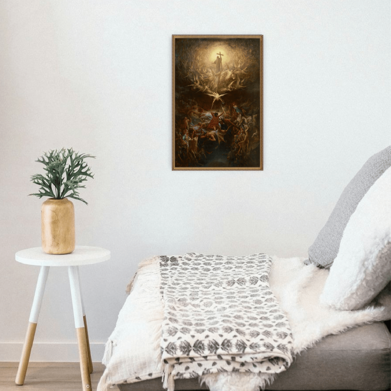 The Triumph Of Christianity Over Paganism - Classic Prints