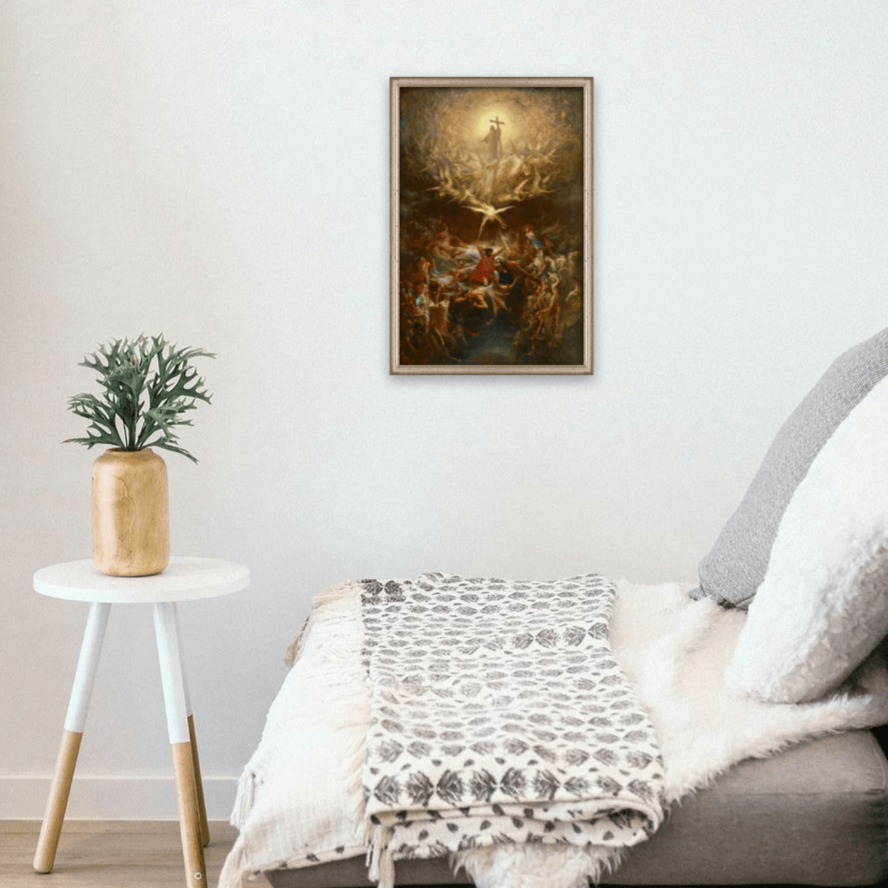 The Triumph Of Christianity Over Paganism - Classic Prints