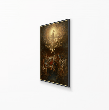 The Triumph Of Christianity Over Paganism Print - Classic Prints